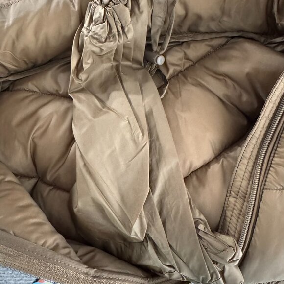 Charter Club Packable Puffer Vest Jacket 0X Hooded Zip Nylon NWT CJ-2038 - Picture 6 of 12